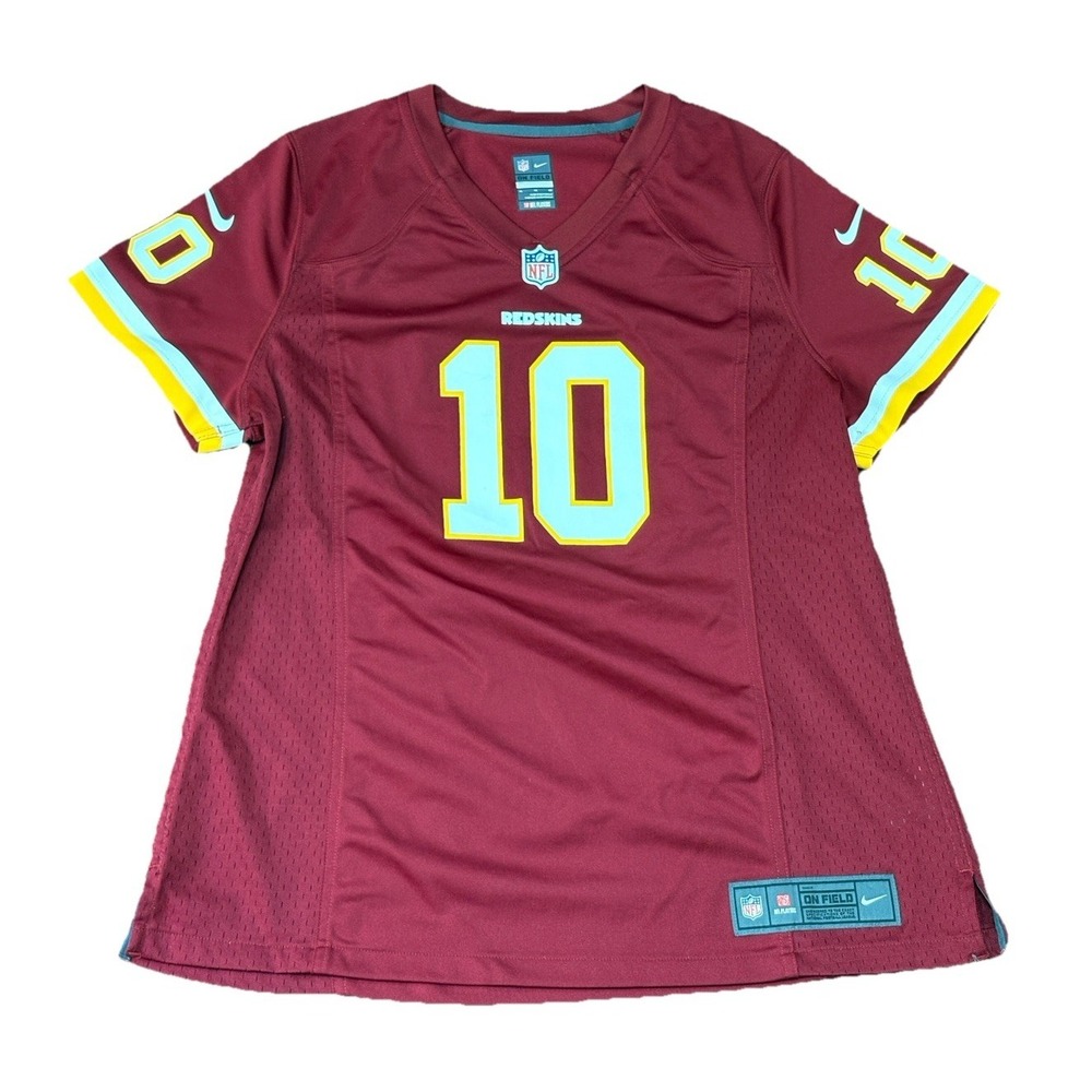 Nike Women's "On Field" Redskins RG3 #10 Jersey XL Washington New Without Tags